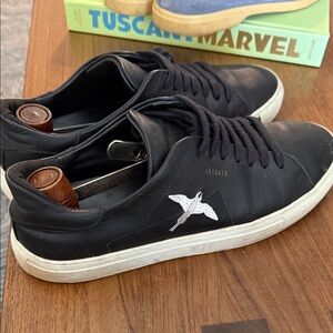 AXEL ARIGATO Black Leather Men's Sneakers